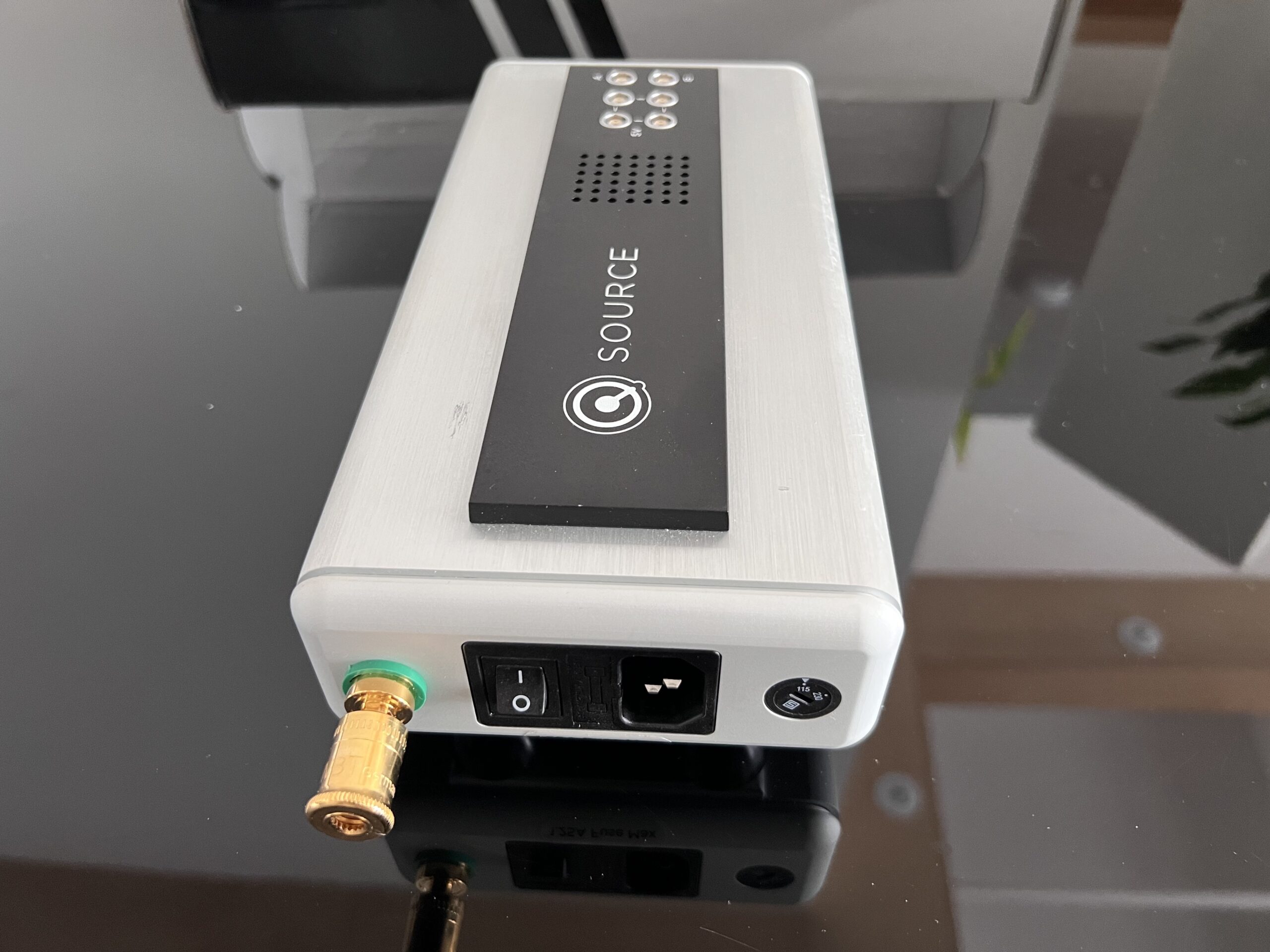 Nordost QSource Linear Power Supply is designed to improve a sound system's sonic articulation, heightening dynamics, and expanding the sound stage.
